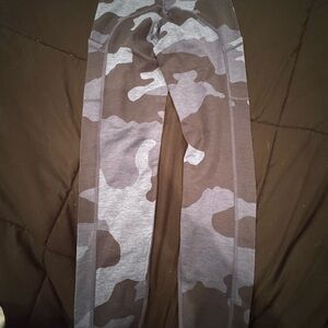 Aerie Blue Camouflage Leggings